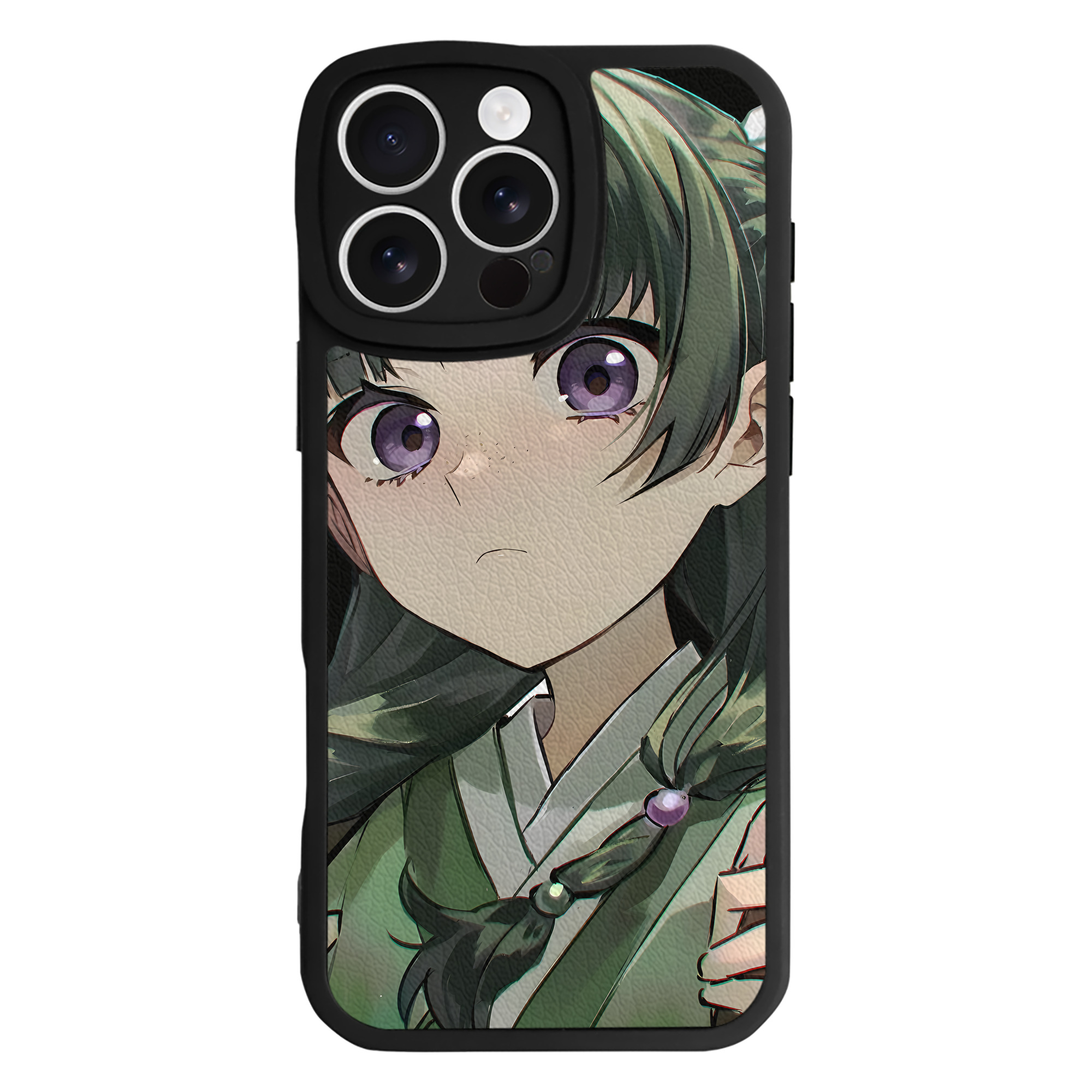 （画像用） 薬屋のひとりごと The Apothecary Diaries 【iPhone 16シリーズ対応】シリコンスマホケース（レザー調） 材質：シリコン